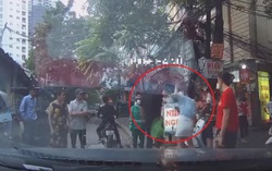 Công an vào cuộc vụ nữ tài xế bị đánh hội đồng sau va chạm giao thông