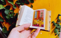 Ra mắt bộ sách siêu nhỏ có bìa bằng lụa tơ tằm 
