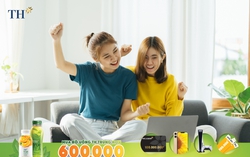 Mua đồ uống TH, bóc nhãn liền tay trúng ngay trăm triệu