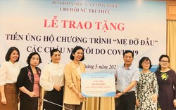 Chi hội Nữ trí thức Bộ KH&CN trao 200 triệu đồng ủng hộ Chương trình “Mẹ đỡ đầu”
