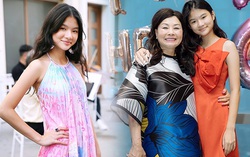 Con gái Trương Ngọc Ánh xinh tươi dự tiệc sinh nhật bà nội