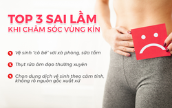 Top 3 sai lầm khi chăm sóc vùng kín khiến nữ giới tự rước bệnh