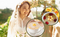 Món tráng miệng trong tiệc cưới Minh Hằng: "Cực phẩm" bảo trì nhan sắc 