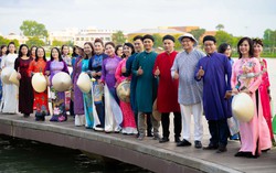 1.000 người tham gia chương trình áo dài cộng đồng bên sông Hương
