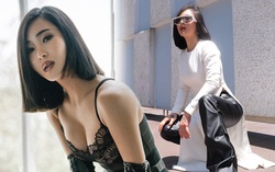 Mặc áo dài với quần da, giày thể thao, thời trang của Hương Tràm gây "khó hiểu"