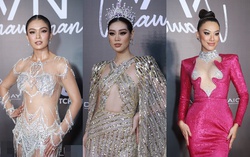 Thảm đỏ Hoa hậu Hoàn vũ Việt Nam: Khánh Vân chiếm trọn sự chú ý giữa dàn mỹ nhân