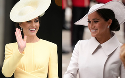 Kate đối mặt với em dâu Meghan