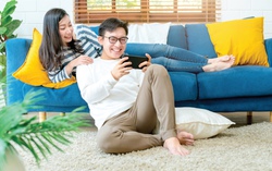 Tìm người bạn trung thành cho chồng bằng chú cún cưng... ảo
