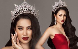Phạm Hương diện đầm dạ hội, đội lại vương miện tiền tỷ