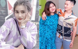 Nữ diễn viên mang bầu tăng 25kg nhưng chồng khen đẹp mẹ bầu, đẹp mẹ bỉm sữa