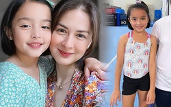 Con gái mỹ nhân đẹp nhất Philippines 7 tuổi "trổ giò" như hoa hậu