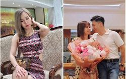 Vợ Mạnh Trường mang bầu lần 3 ước được thon thả như xưa, chồng thẳng thắn nói một câu