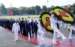Lãnh đạo Đảng, Nhà nước tưởng nhớ Chủ tịch Hồ Chí Minh và các Anh hùng liệt sĩ