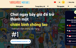 Ứng dụng trò chơi tương tác để phòng chống lao dành riêng cho thế hệ trẻ
