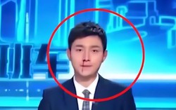 Nam MC chảy máu mũi nhưng nhất quyết không lau khi ghi hình trực tiếp gây tranh cãi
