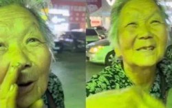 Cụ bà xin ăn cho con trai bị liệt từng học trường danh giá 