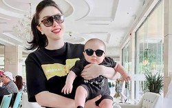 Những bộ đồ đôi sành điệu của Bảo Thy và con trai cưng