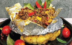 Đổi vị với món thịt dê khói lửa