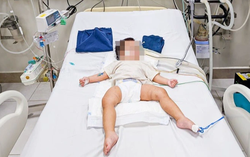Sức khỏe cháu bé hơn 1 tuổi bị đôi vợ chồng ở Hà Nội hành hạ giờ ra sao?
