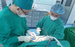 Đinh vít cắm vào đầu bé 12 tháng tuổi 