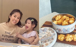 Lê Phương làm bánh, Trịnh Kim Chi khen: "Giỏi quá luôn"
