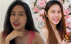 Thủy Tiên tái xuất mạng xã hội với mặt mộc chỉ tô son