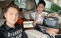 Sinh nhật vợ, Đăng Khôi tặng 2 chiếc túi Hermès 