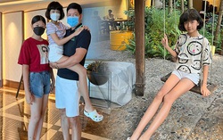 Con gái út nhà Bình Minh "trổ mã", miệt mài 4 tiếng tập tành mỗi ngày