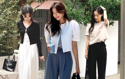 Mặc áo dáng lửng để trông thật trẻ trung, ăn gian chiều cao