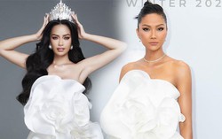2 nàng hậu cùng mặc váy hoa hồng, ai ấn tượng hơn?