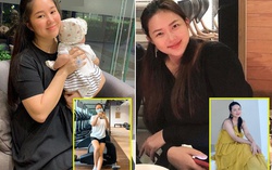 Mỹ nhân Việt mang bầu "biến dạng" vì tăng tới 30kg, sau sinh có màn lột xác 