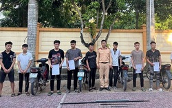 Triệu tập nhóm thiếu niên cầm theo hung khí, đua xe, nẹt pô 