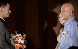 Đám cưới chuẩn bị 9 tháng ròng rã của cô dâu rất "chịu chi"