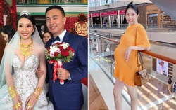 4 năm sau đám cưới "vàng đeo trĩu cổ", cô dâu Hậu Giang hạnh phúc viên mãn, vừa sinh con thứ 2