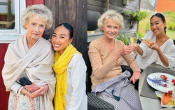 Đoan Trang tiết lộ mẹ chồng Tây 80 tuổi vẫn đi làm, bất ngờ so sánh với mẹ ruột