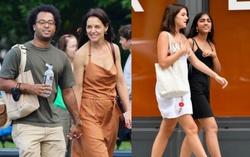 Katie Holmes rạng rỡ bên chàng nhạc công trẻ