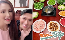 "Sao nữ nhà 60 tỷ" mời Việt Anh xơi lẩu, ăn mừng hết gãy cổ