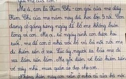 “Ngày thông báo họp phụ huynh con cũng khóc mẹ à”