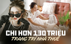 Ở nhà thuê nhưng vẫn mạnh tay chi cả trăm triệu để cải tạo, trang trí 