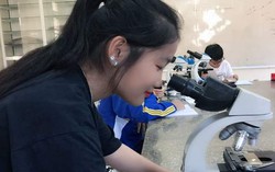 Nữ sinh say mê nghiên cứu khoa học về môi trường