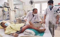 Hoại tử chân do nhiễm vi khuẩn vùng nước lợ