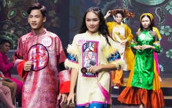 Áo dài rực rỡ cho tuổi teen 