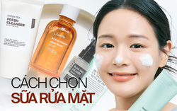 Bác sĩ khuyên bạn nên cẩn trọng với loại sữa rửa mặt này để tránh lão hóa không phanh