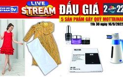 11h30 ngày 16/9: Livestream đấu giá 5 sản phẩm gây quỹ Mottainai 2022