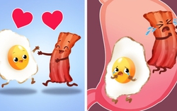 5 bộ đôi ăn sáng là món yêu thích của nhiều gia đình nhưng lại có hại hơn cả nhịn đói