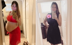 Duy Uyên nhóm Mắt Ngọc giảm 10kg, khoe dáng nuột sau sinh 1 tháng