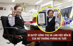 Nữ trưởng phòng lớn tuổi nhất thế giới tiết lộ 3 bí quyết sống khỏe để làm việc bền bỉ