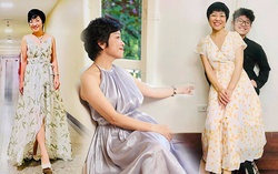 Mặc đồ mua gần 10 năm trước, MC Thảo Vân U60 điệu đà sải bước khoe dáng như gái 18