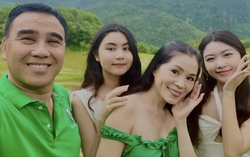 MC Quyền Linh nhận xét 1 câu về dung mạo của 2 con mà được khen khéo dạy dỗ