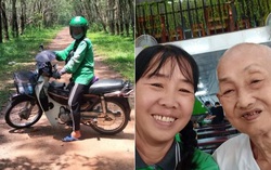 Nữ tài xế 54 tuổi chạy xe chăm mẹ già